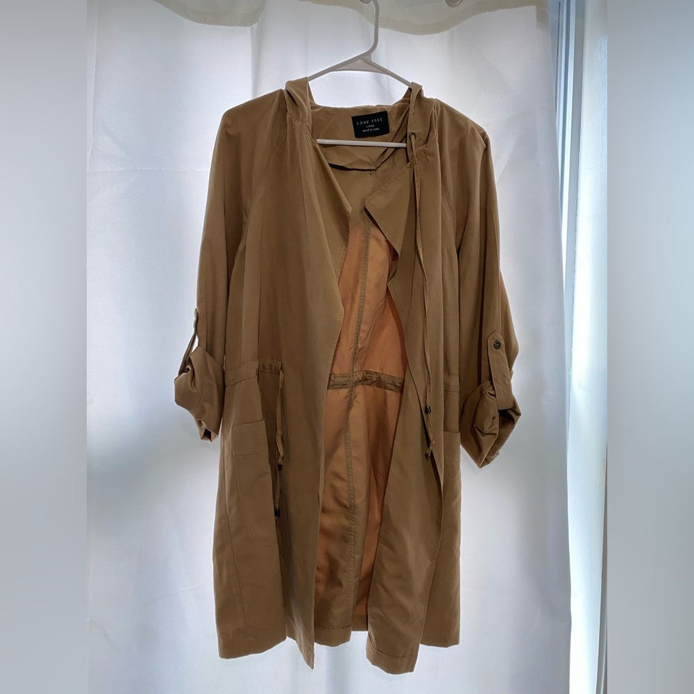 Light Trench Style Jacket